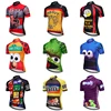 Low Price OEM Custom Personalized Carton Printing Unisex Bike Cycling Cloth Wear Bicycle Clothing Apparel Jersey Set