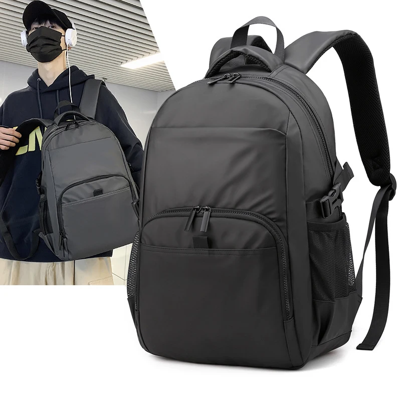 

Waterproof Designer Casual Daily Backpack Outdoor Lightweight Gym Backpack, Black