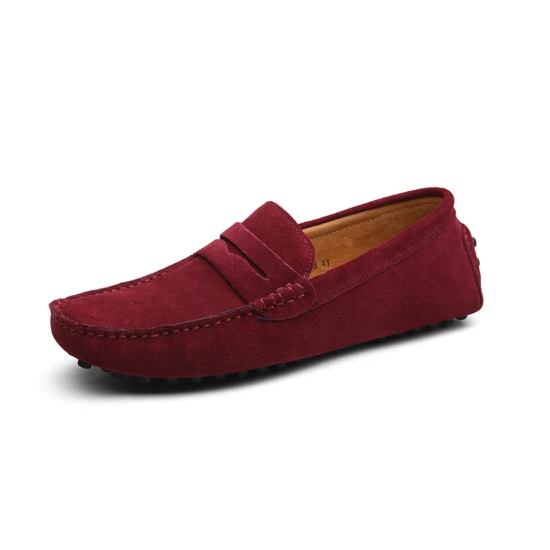 

New style leather loafer shoes for men driving shoes moccasin