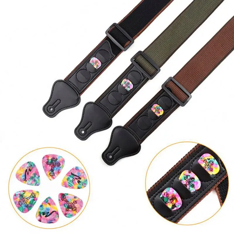 

adjustable durable guitar strap H0Q54 guitar strap belt