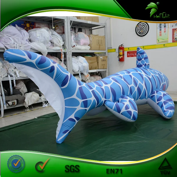 Download 3m Long Inflatable Swimming Toy Shark Swimming Pool ...