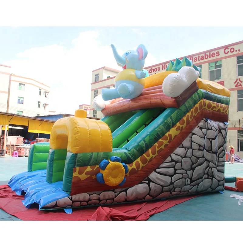 

Fun Backyard Slip and Slide Inflatable Bounce Jumper Dry Or Wet Slide For Kids Of 2021, Customized color