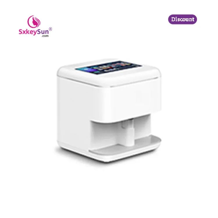 

Best price professional nails print machine digital 3d printer nail art printer multifunctional, White