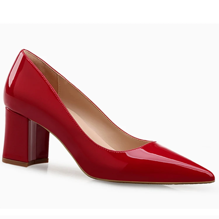 Pointed Toe Female Pump Black Suit High Top Womens Wide Width Dress