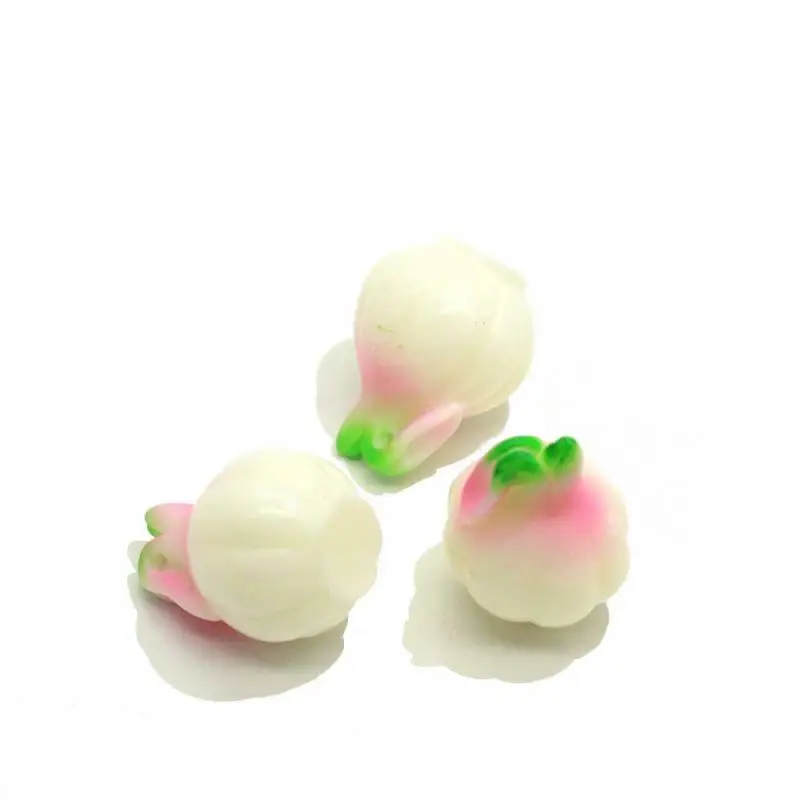 
Kawaii Fruit Vegetable Food Resin Miniature Garlic Ornament Dollhouse Cabochon Decor Accessories Garden Supplies for Kids 