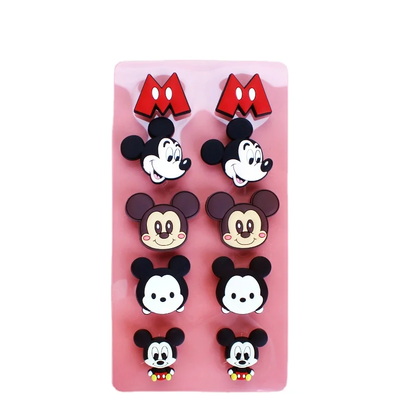 

Wholesale mickey shoe charms bulk disni cartoon shoe charms 10pcs/bag, Picture