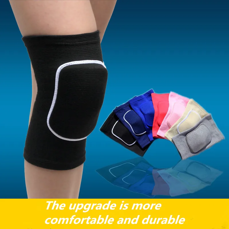 

1 PCS Nylon Football Volleyball Soccer Cycling Support Yoga Basketball Training Protection Dance Knee Pads Kids