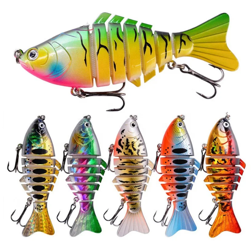 

Multi-Section Lifelike Lure Sinking Wobblers Fishing Lures swimbait lure Multi Jointed fish Wobblers