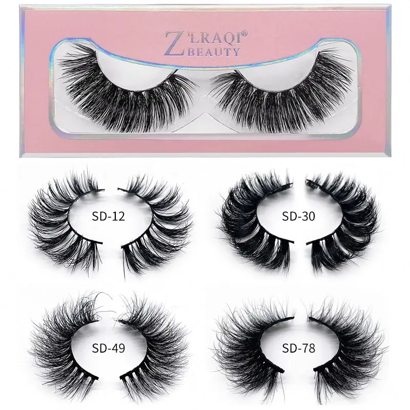 

Charming eyelashes enlarge the eyes mink 3d lashes oriental with custom box your own, Natural black