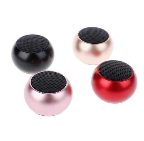 

Subwoofer M3 Mini BT Speaker Outdoor Portable Tws Wireless Speaker Metal Bass Sound BT Speaker For Mobile Phone PC