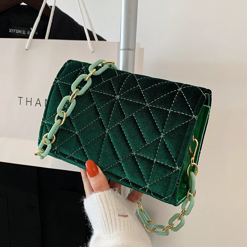 

BB520 2022 Fashion Velvet Designer Shoulder Bag Best Price Shoulder Purse, As picture or custom