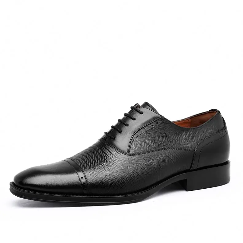 

High Quality Casual Genuine Leather Men Shoes, Black, brown