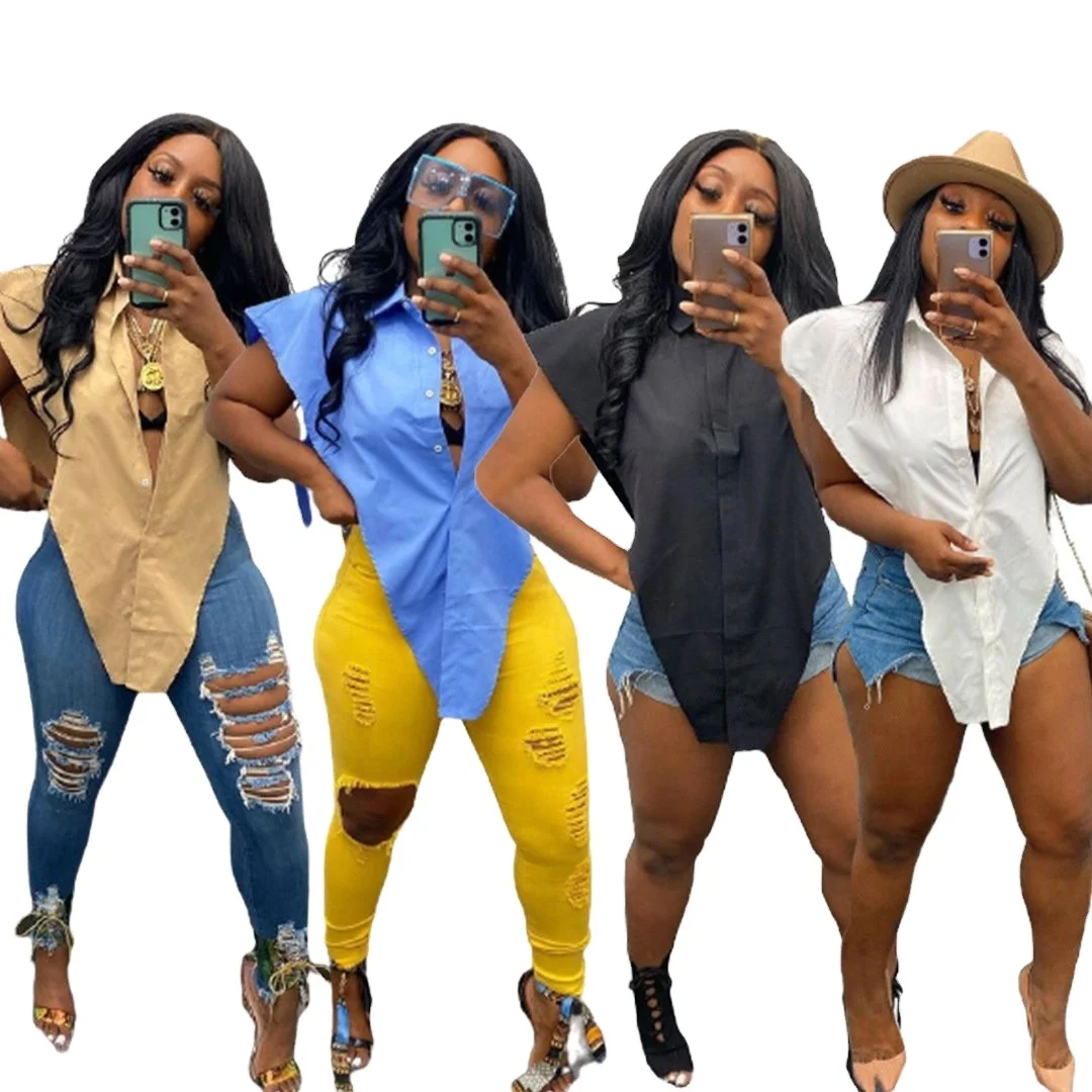 

2021 Women Plus Size Sweatshirts Short Sleeve Shirts Summer Zipper Blouses Sexy Hollow Out Female Ladies Cute Tops Blouses
