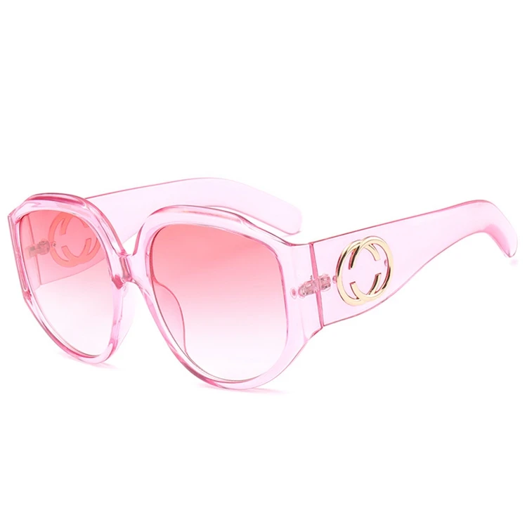 

Yiwu Market Supply Large Frame Trend Fashion Square Wide Sunglasses, 8 colors