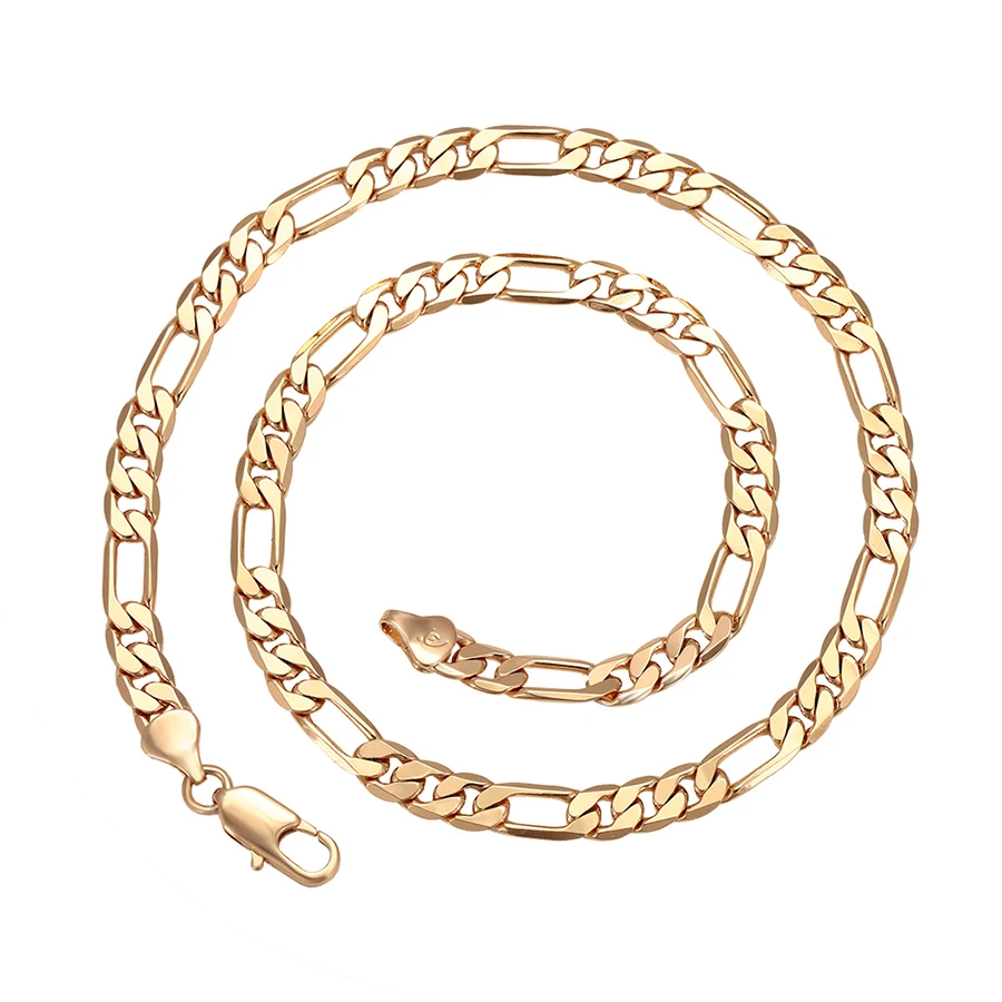 46249 xuping 2019 new arrival 18 k gold plated fashion chain  necklace jewelry for women