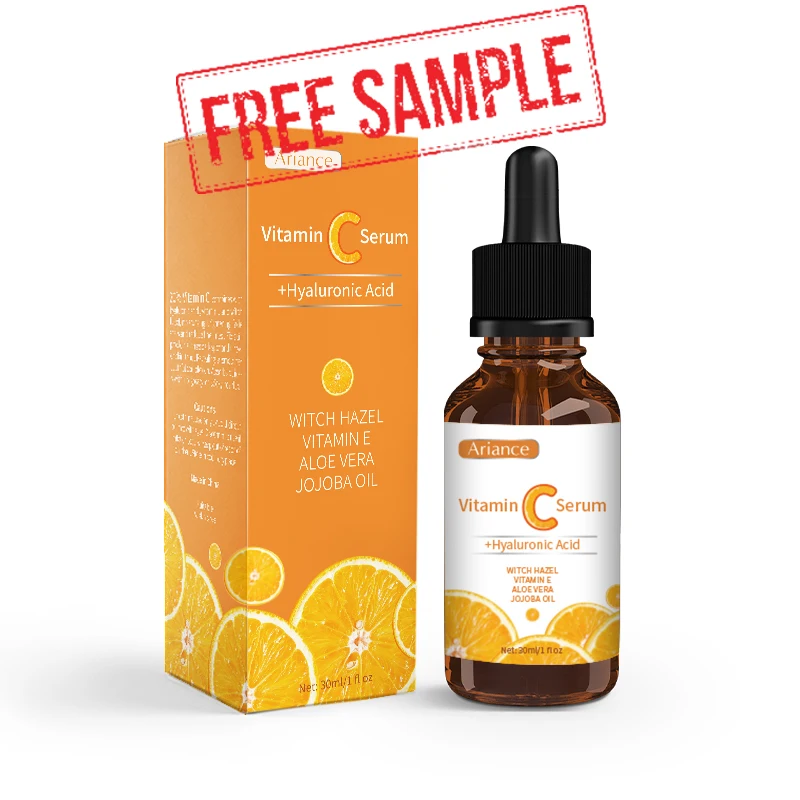 

Free Sample Certified AntiSuper Quality Anti Aging Organic Whitening Brightening Anti Wrinkle Face Vitamin C Serum for Face