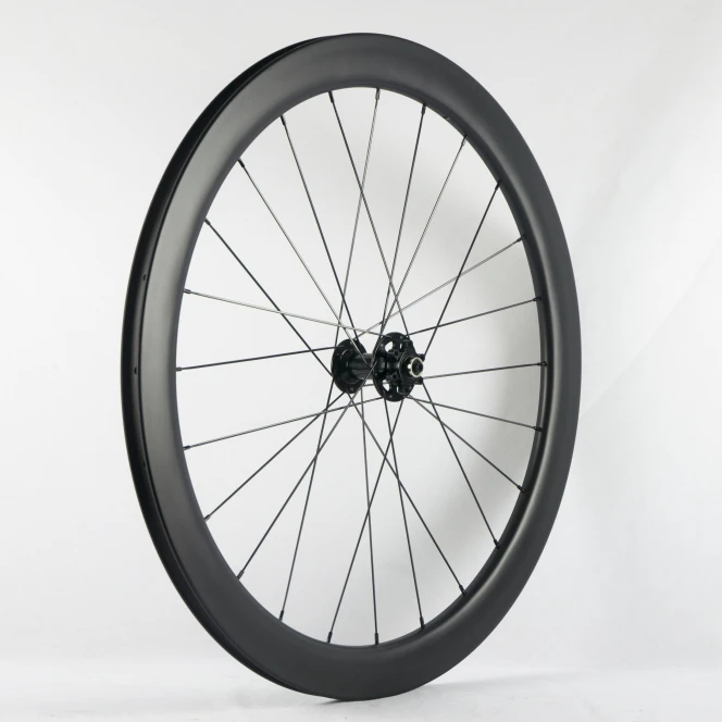 

TB2330 700c road disc wheelset 55mm rim depth 28mm width Powerway CT31 Disc Brake Road Wheel Straight Pull, Black