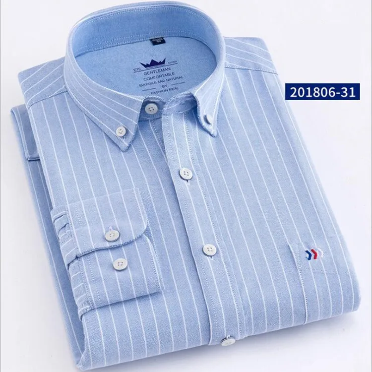 
Business Casual New design men office fit long sleeve 100%cotton shirt for men 