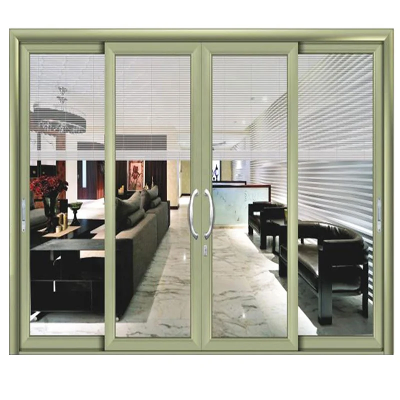 
Hot sale 40 series standard ALUMINIUM GLASS SLIDING DOOR doors glass interior sliding doors for office 