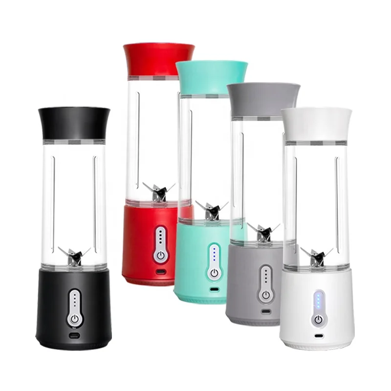 

Manufacturer Multi Function Personal Size Drinking Mix Bottle Juicer Powered Low Noise USB C Protein On The Go Portable Blender