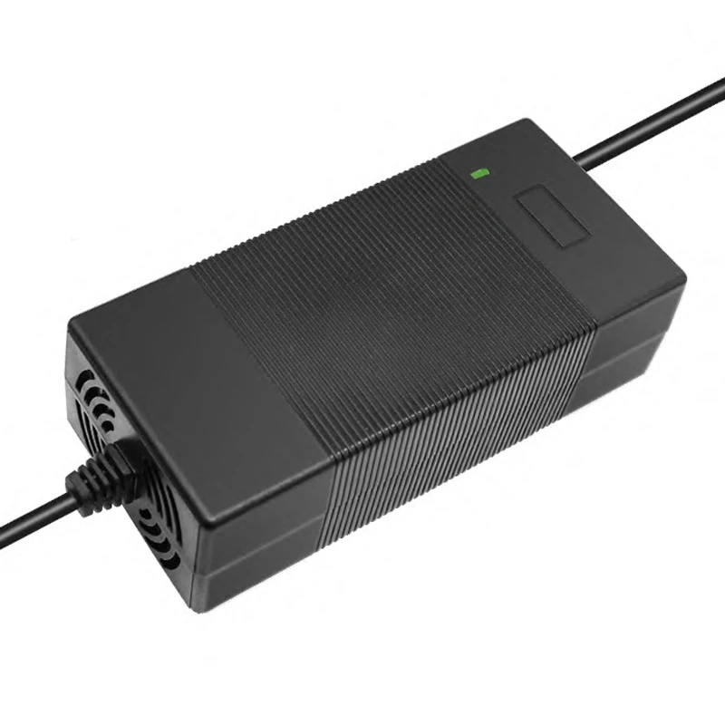 

Hot Sale 24v 36v 48v Lithium Battery Charger Scooter Charger For Electric Wheelchair Electric Bicycle, Black