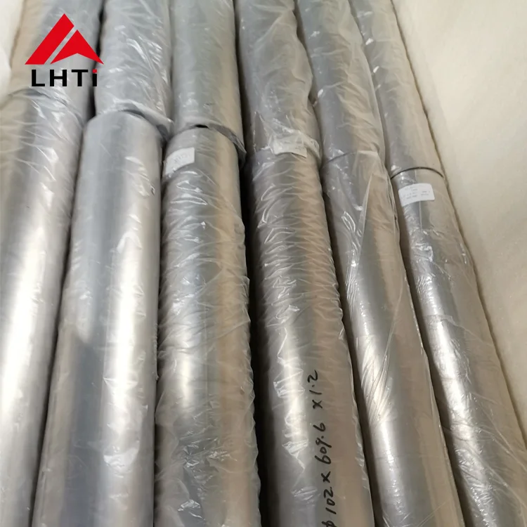 Hot sale 50mm thickness 1mm Titanium tube seamless titanium exhaust pipe price