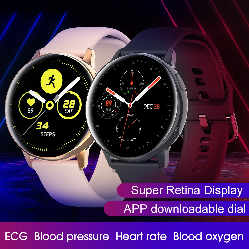 2020 Microwear SG2 Bluetooth smartwatch multiple sports modes IP68 ECG heart rate fitness HD high-quality round band watch