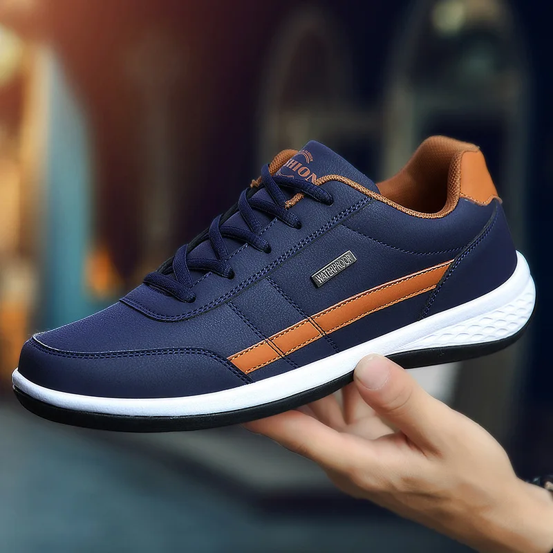 

2021 new men's shoes casual sports trend shoes men's breathable running plus size shoes, Different colors and support to customized