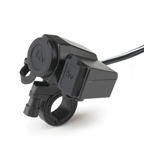 

Motorcycle mobile phone charger car waterproof cigarette lighter USB car charger integrated power socket 2.1A