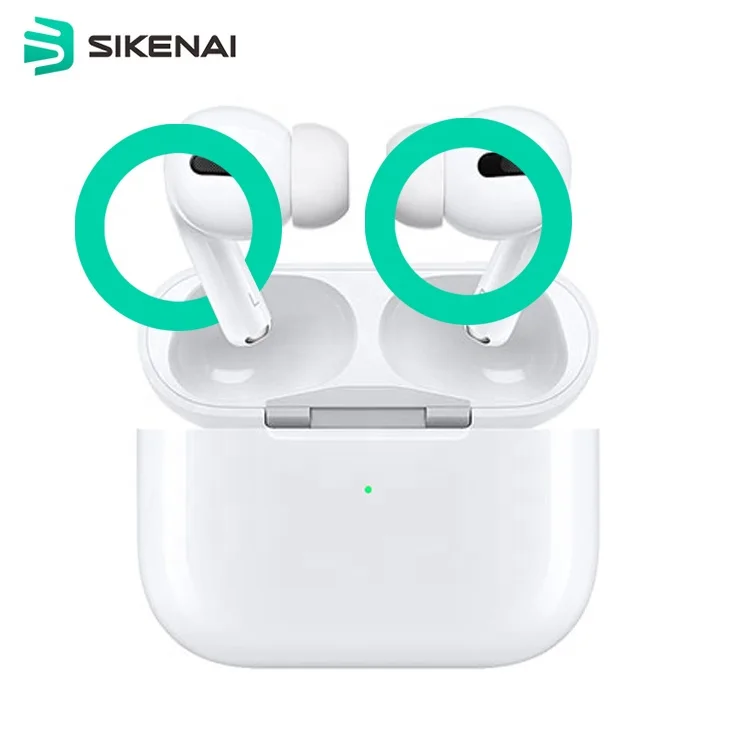 

sikenai Best Original 1:1 Air Pro 3 Earphone GPS Positioning Rename Mini Tws Poding Pro Headphone Wireless Earphones, White