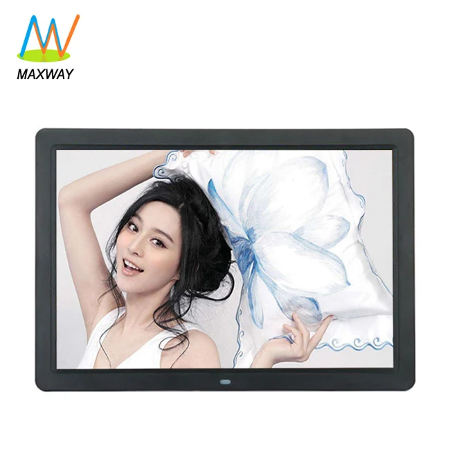 

Commercial Advertising 12 15 Inch Hanging Wall Mount Lcd Digital Photo Frame with Video Input