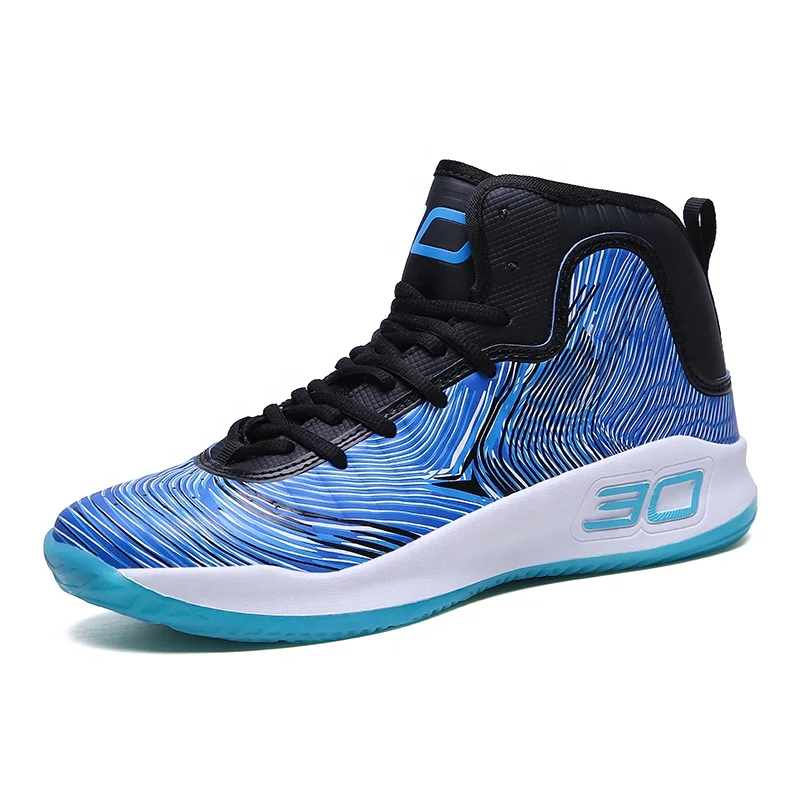 

High-top Ankle Support School Basketball Shoes Lightweight High-elastic Sneakers Cushioning Fashion Sneakers