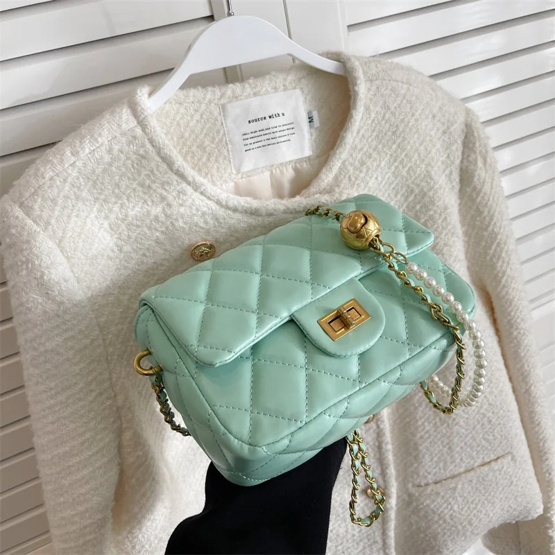 

2022 Korean Designer Drop Shipping Small Jelly Crossboy Women Handbag Purse Plush Shoulder Chain Bags for Ladies