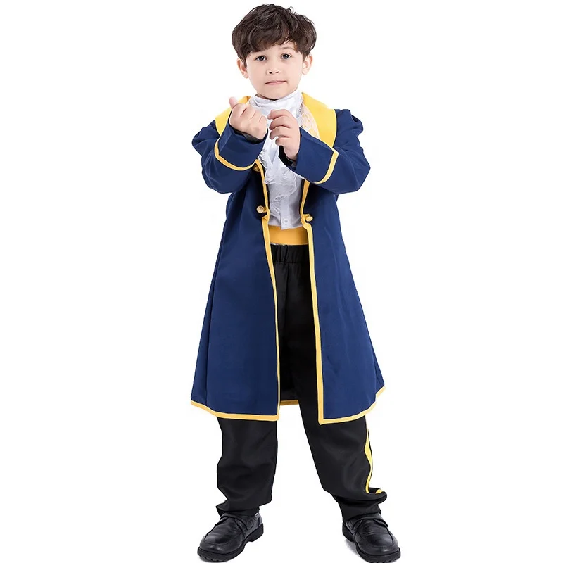 

Kids Halloween Party Fancy Dress up Kids Emperor Carnival Costumes Anime Cosplay King Prince Boys Costume TV & Movie Costumes