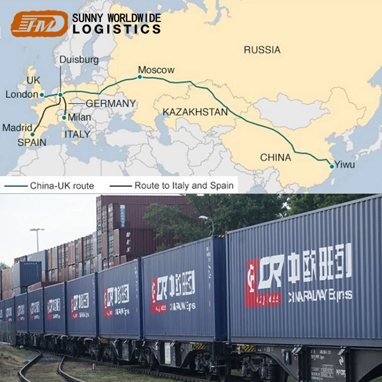
Low Price International Dropshipping Freight Forwarder Railway Shipping Cost China to Russia Europe  (62370094201)