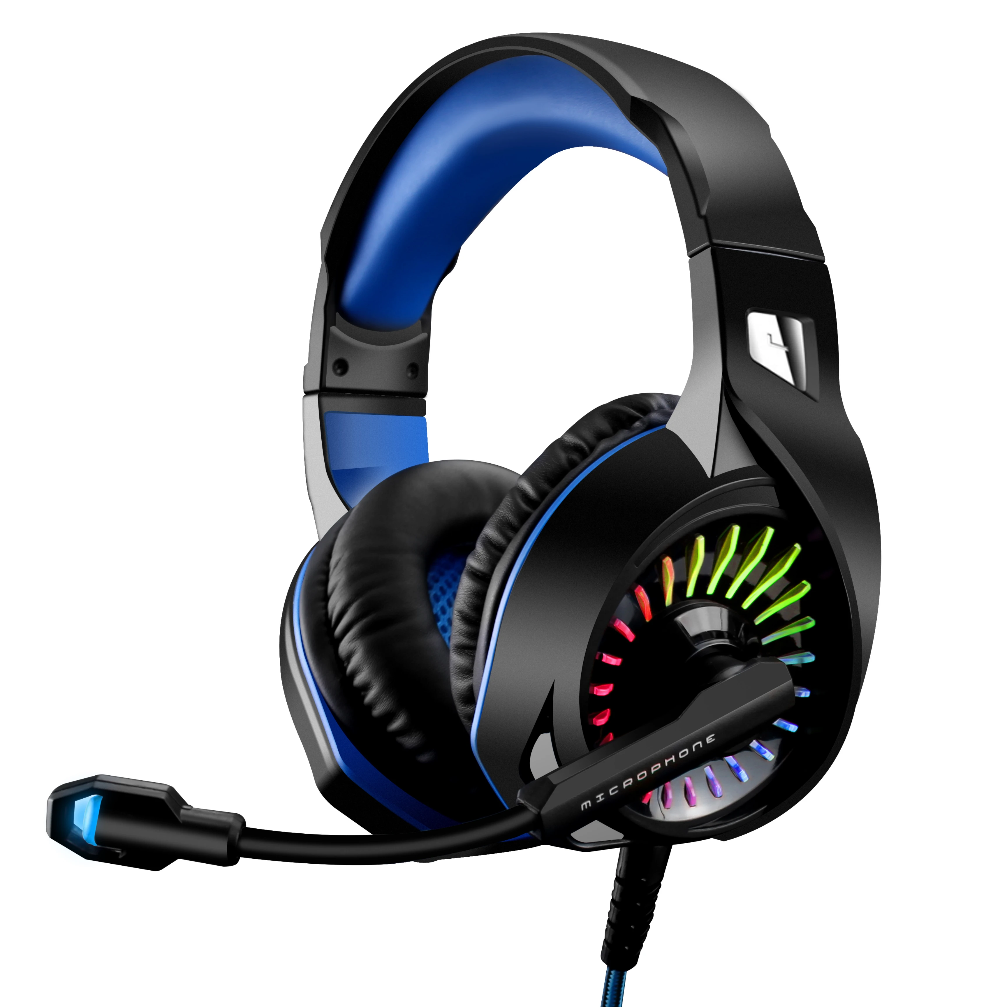 

HG5 Factory Direct Custom Logo Headphones With Mic Headsets For Console RGB Gaming Headset