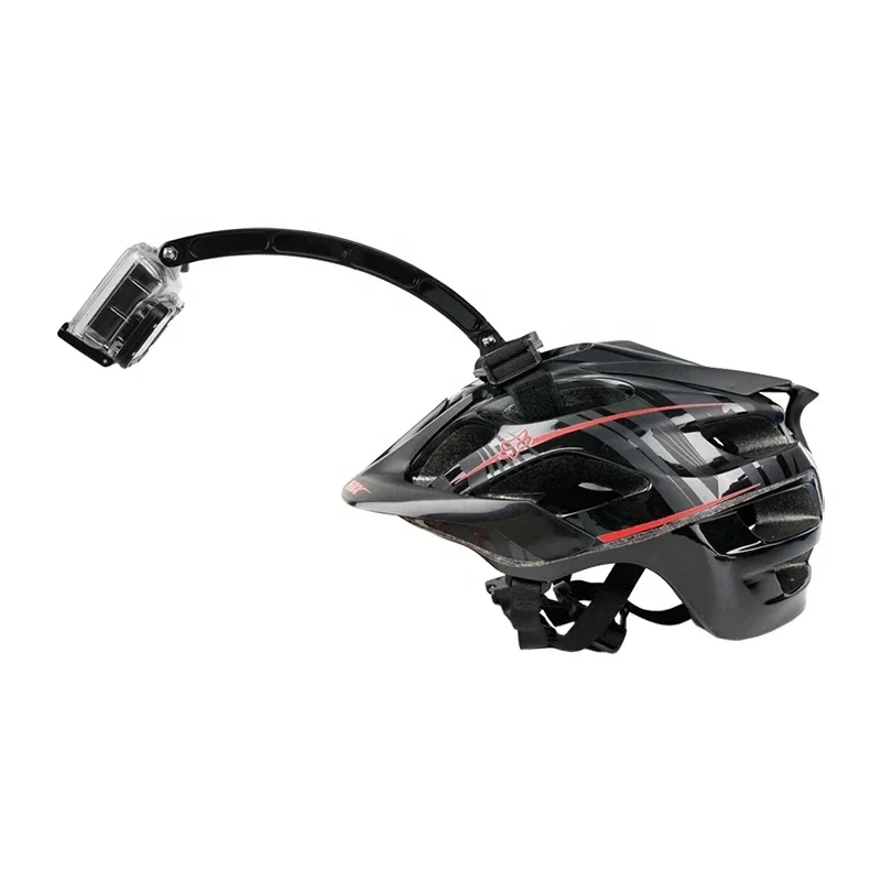 

Action & sports camera accessory For Gopro Helmet Extension Arm Mount Kit for GoPro Hero 9 8 7 6 5 4 Xiaoyi Yi 4K Sjcam EKEN DJI, Black