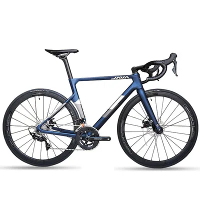 

Java VESUVIO carbon fiber road bike 22 speed Sport Road bike vehicles 700c highway road bike, Black/blue/red