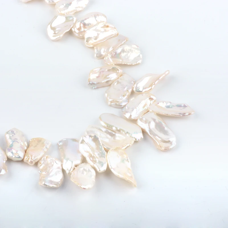 

PandaHall Nuggets Natural Baroque Keshi Freshwater Pearl Beads
