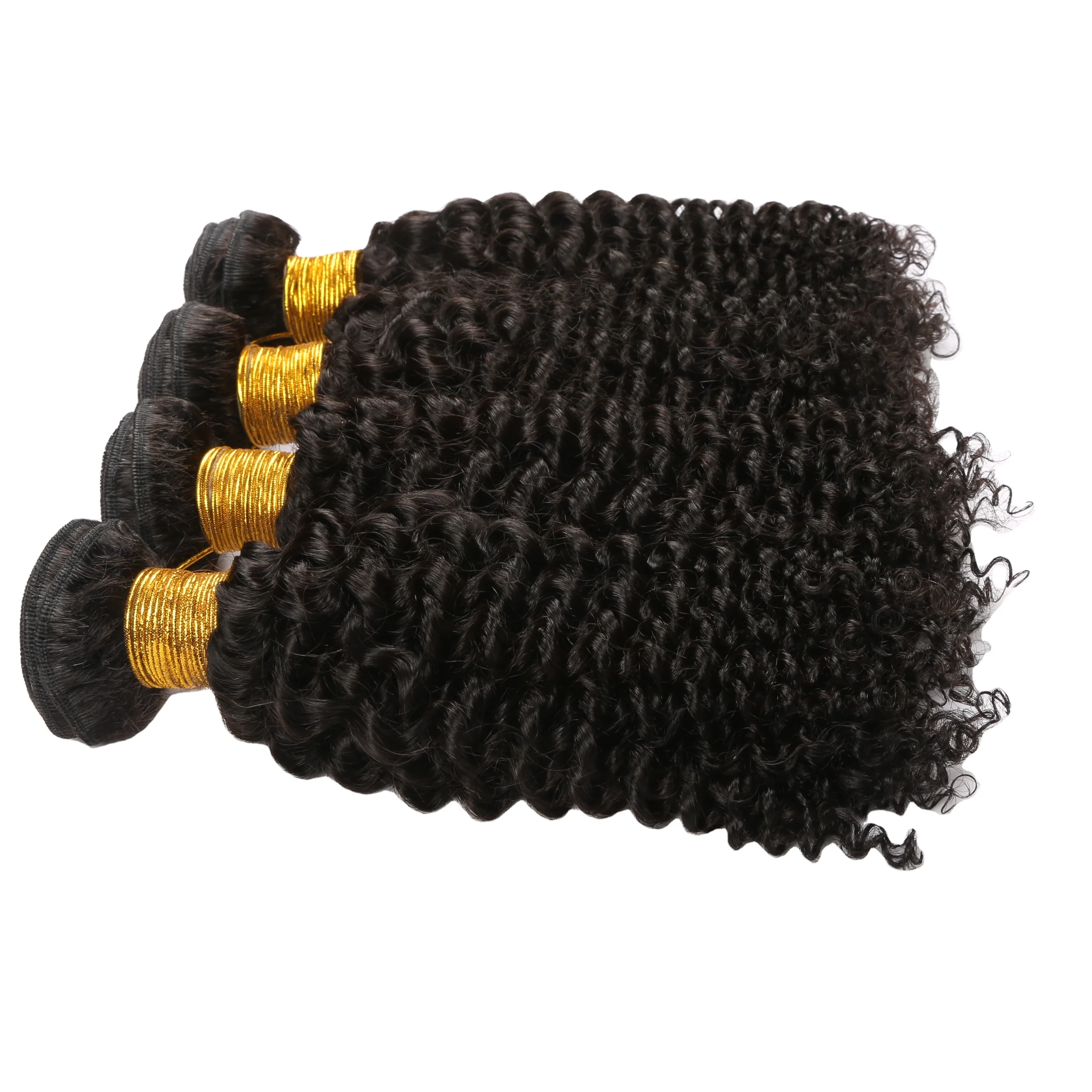 

High quality durable using various kinky curl hair extension bundles weft