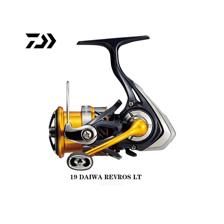 

19 Daiwa Revros TL Light Weight High Speed Metal Reels Freshwater and Saltwater Spinning Fishing Reel, Black+gold
