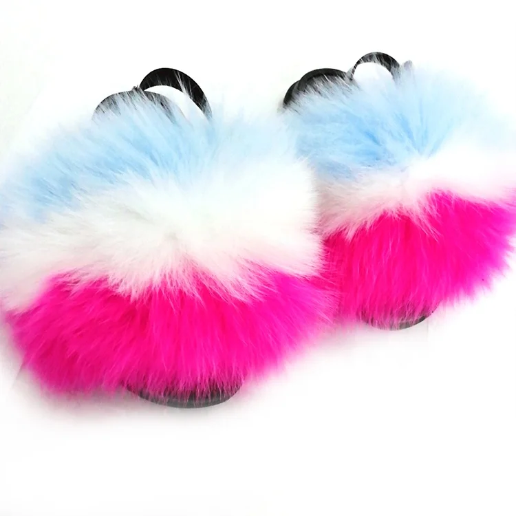 

Dropshipping pvc sole kid infant children baby toddler fur slipper sandals slide, Customized color