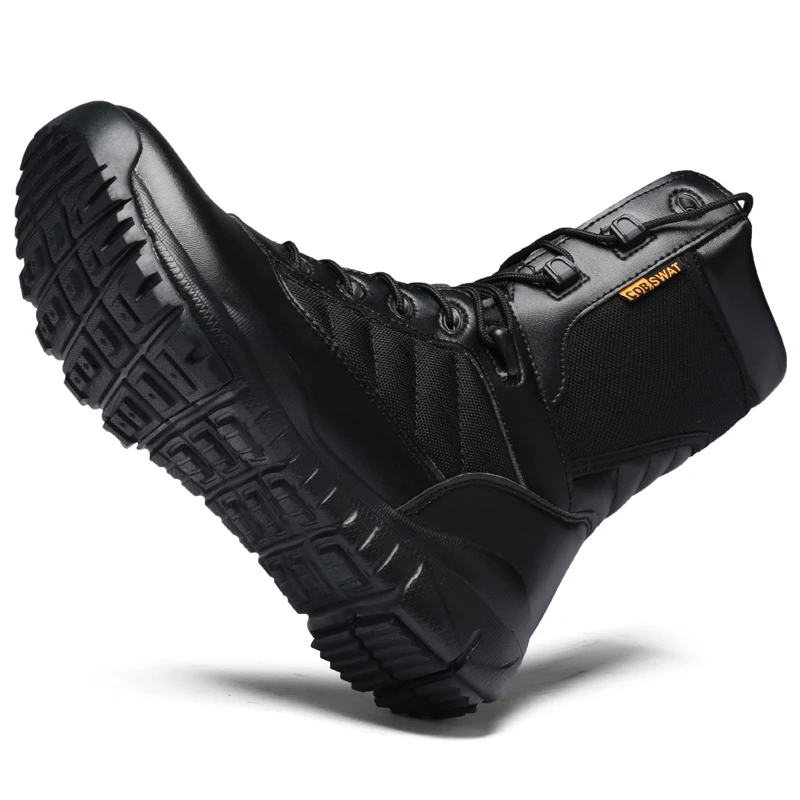 

Large-sized high-top military boots special forces military boots desert boots, 1 color