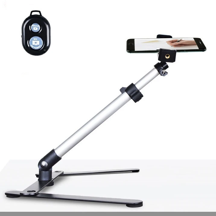 

Multi-functional Adjustable 360 Degrees Rotation Photography Calligraphy Live Broadcasting Video Recording Mobile Phone Holder