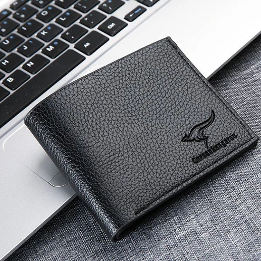 

Promotion Cheap PU leather wallet bag waterproof PVC card bag custom logo purse bag