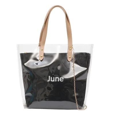 

black pvc tote bag,clear pvc hand bag