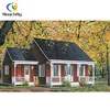 large view prefabricated tiny wooden house/wooden home for family living