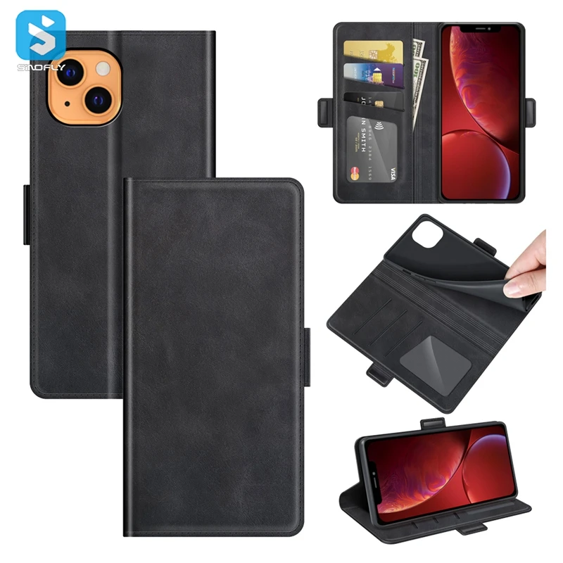 

Cell phone Leather case for iPhone 13 Mobile phone Wallet case cover, Multi