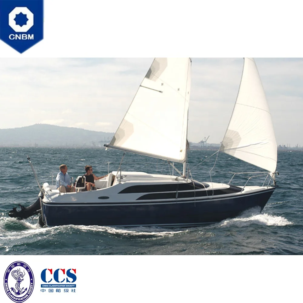 
24 ft Fiberglass Hull Material Outboard Engine Monohull Type Racing Boats Power sailing yachts for Sale 