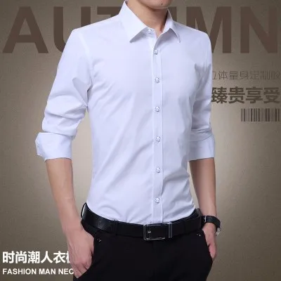 

TJ5 Wholesale Sublimation Printing Blank Long Sleeve Custom logo Plain White Men Designer Mens Dress Shirts Men'S Shirts, White;red